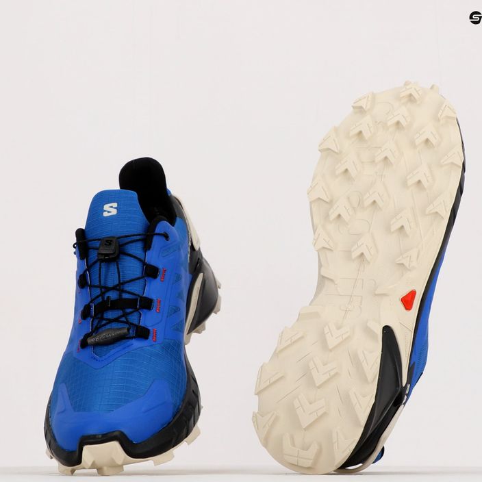 Кросівки для бігу чоловічі Salomon Supercross 4 GTX блакитні L41732000 17