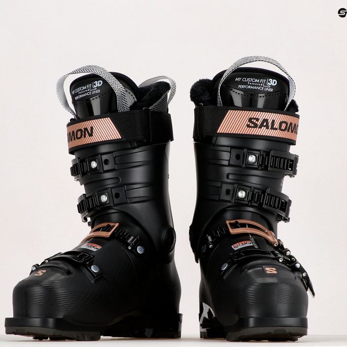 Черевики лижні жіночі Salomon S Pro Alpha 90W GW чорні L47045900 10
