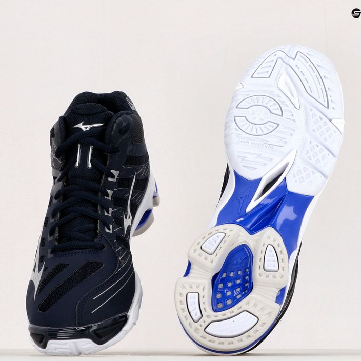 Кросівки волейбольні чоловічі Mizuno Wave Voltage Mid сині V1GA216501 11