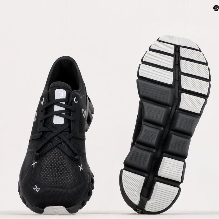 Кросівки для бігу чоловічі On Cloud X 3 чорні 6098705 12