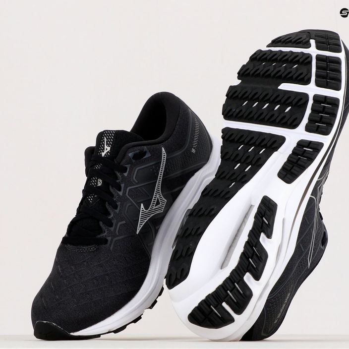 Кросівки для бігу чоловічі Mizuno Wave Inspire 18 чорні J1GC224404 12