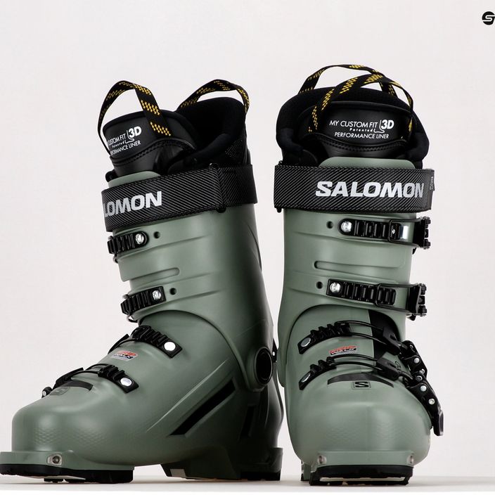 Черевики лижні чоловічі Salomon Shift Pro 100 AT зелені L47000800 11