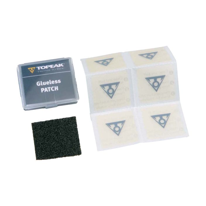 Самоклеючі латки Topeak Flypaper Glueless Patch Kit чорні T-TGP01 2