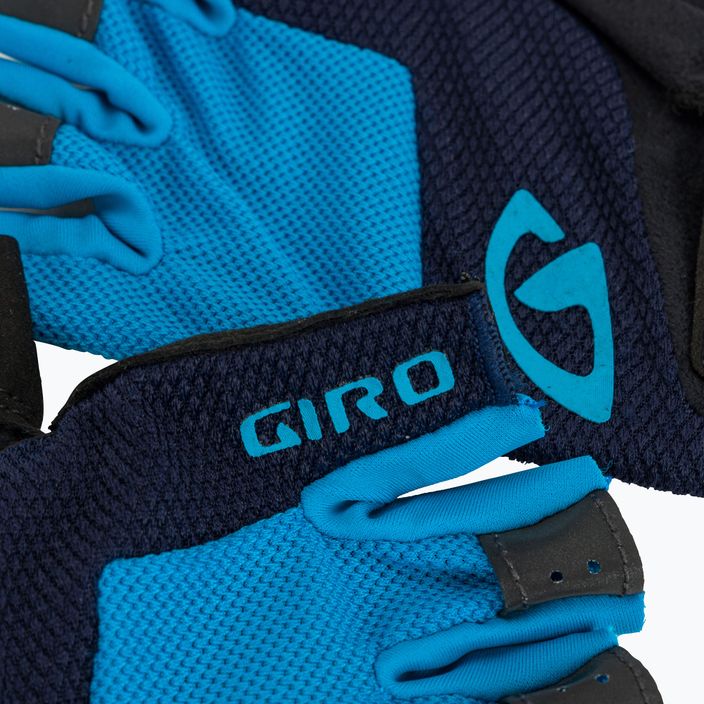 Рукавиці велосипедні чоловічі Giro Bravo Gel blue 4