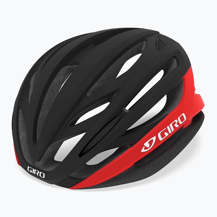 Giro Syntax Інтегрований велосипедний шолом MIPS матовий чорний/яскраво-червоний