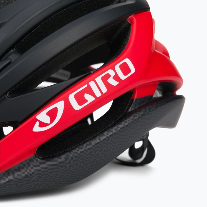 Шолом велосипедний Giro Syntax чорно-червоний GR-7099697 7