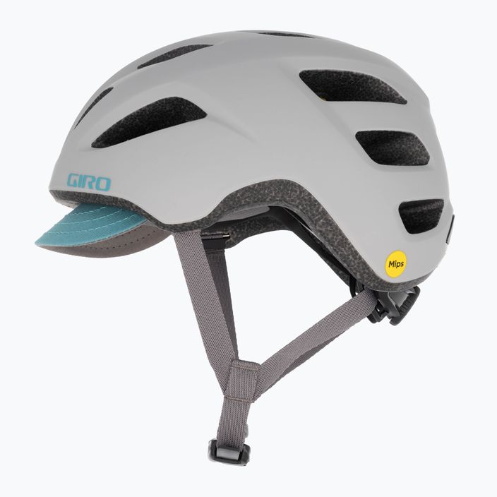 Шолом велосипедний Giro Trella Integrated MIPS matte grey dark teal 5