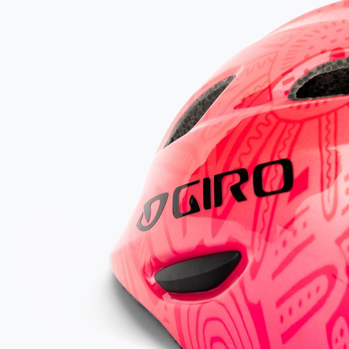 Шолом велосипедний дитячий Giro Scamp рожевий GR-7100496 7