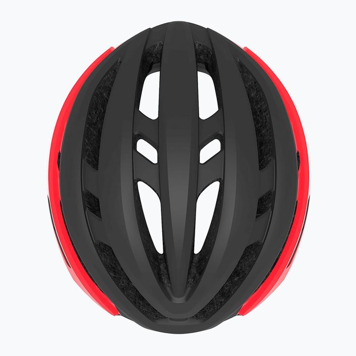 Шолом велосипедний Giro Agilis Integrated MIPS matte black/bright red 4