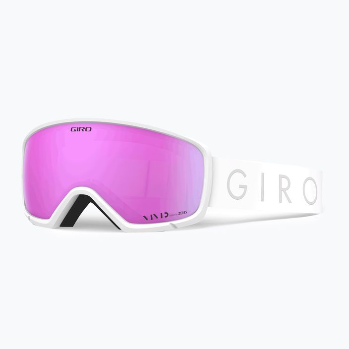 Окуляри гірськолижні жіночі Giro Millie white core light/vivid pink 5
