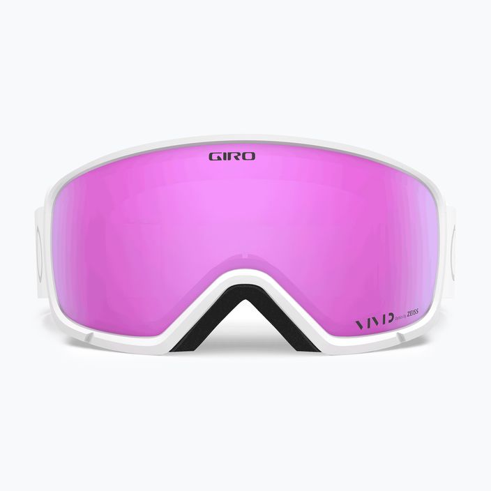 Окуляри гірськолижні жіночі Giro Millie white core light/vivid pink 6