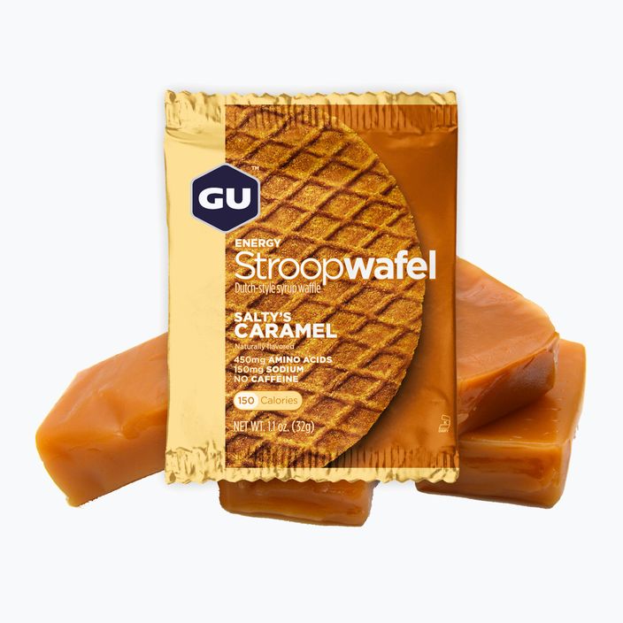 GU Energy Stroopwaffle снек 32 г карамель саліті 2