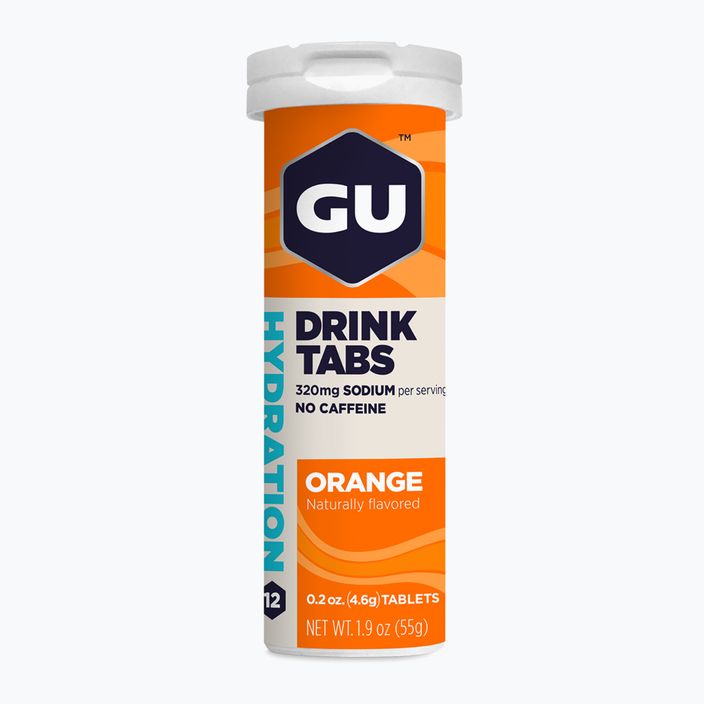 GU Hydration Drink Tabs помаранчеві 12 таблеток