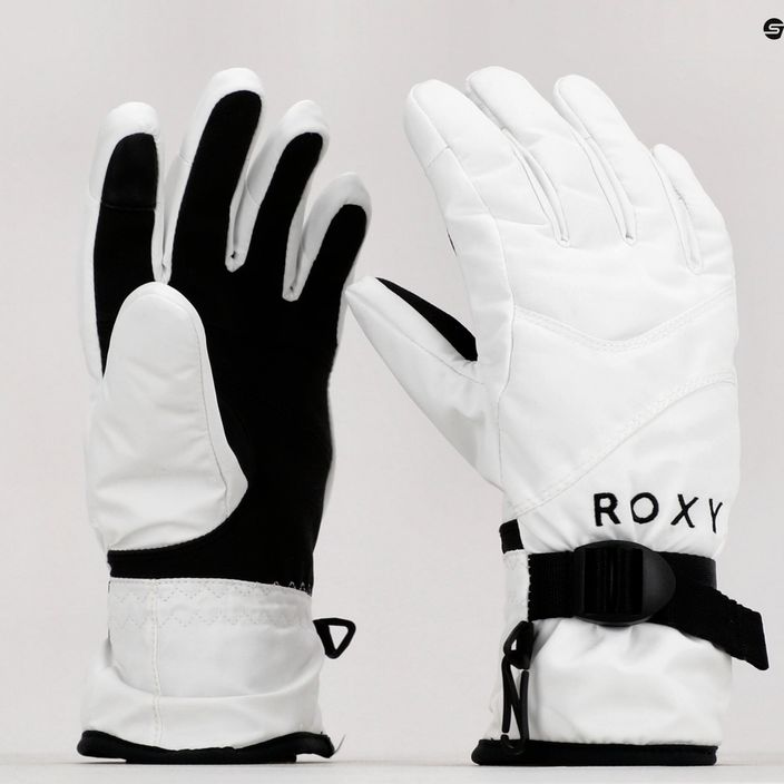 Рукавиці сноубордичні жіночі ROXY Jetty Solid bright white 6