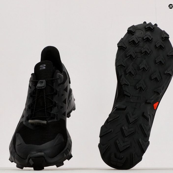 Кросівки для бігу жіночі Salomon Supercross 4 GTX чорні L41733900 21