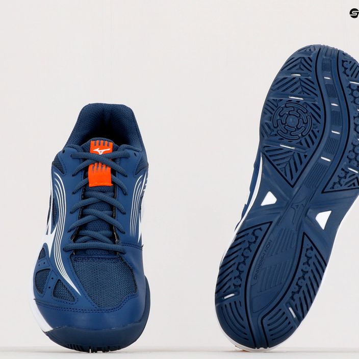 Кросівки волейбольні Mizuno Cyclone Speed 3 блакитно-білі V1GA218021 14