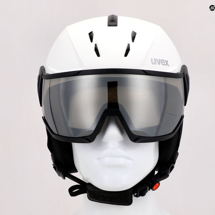 Шолом лижний UVEX Instinct visor білий 56/6/260/50 9
