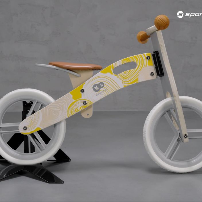 Велосипед біговий Kinderkraft Runner жовтий KRRUNN00YEL0000 7