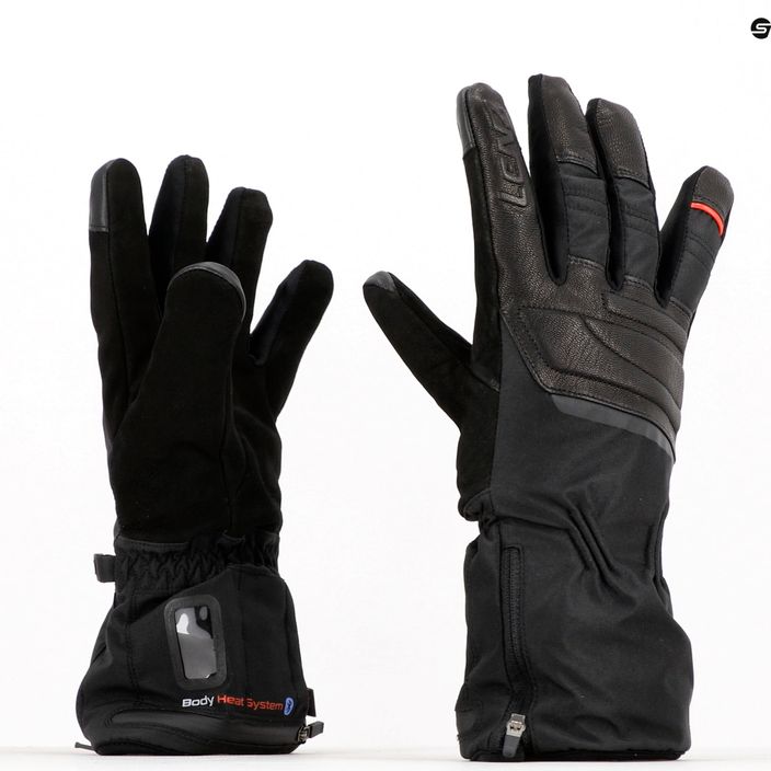 Рукавиці лижні з підігрівом Lenz Heat Glove 6.0 Finger Cap Urban Line чорні 1205 9