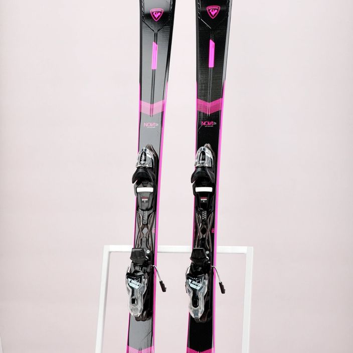 Лижі гірські жіночі Rossignol Nova 2S + Xpress W 10 GW black/pink 12