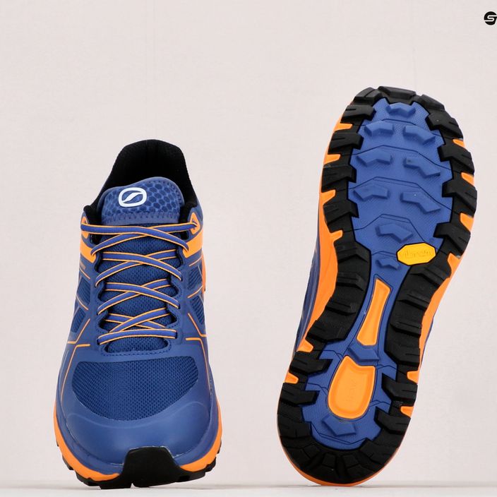 Кросівки для бігу чоловічі SCARPA Spin Infinity GTX синьо-помаранчеві 33075-201/2 18