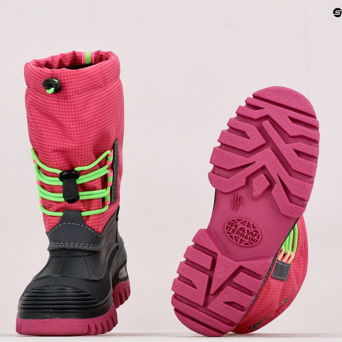 Черевики зимові дитячі CMP Ahto Snowboots рожеві 3Q49574K/B351 17