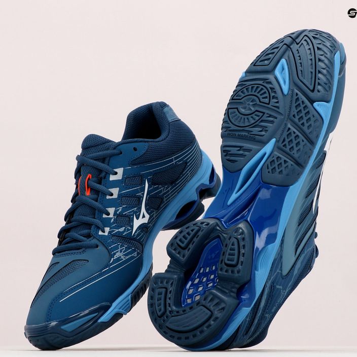 Кросівки волейбольні чоловічі Mizuno Wave Voltage сині V1GA216021 13