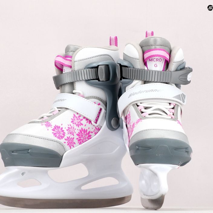 Ковзани дитячі Bladerunner Micro Ice G white/pink 15