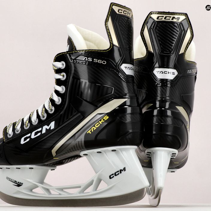 Ковзани хокейні CCM Tacks AS-560 чорні 4021487 13