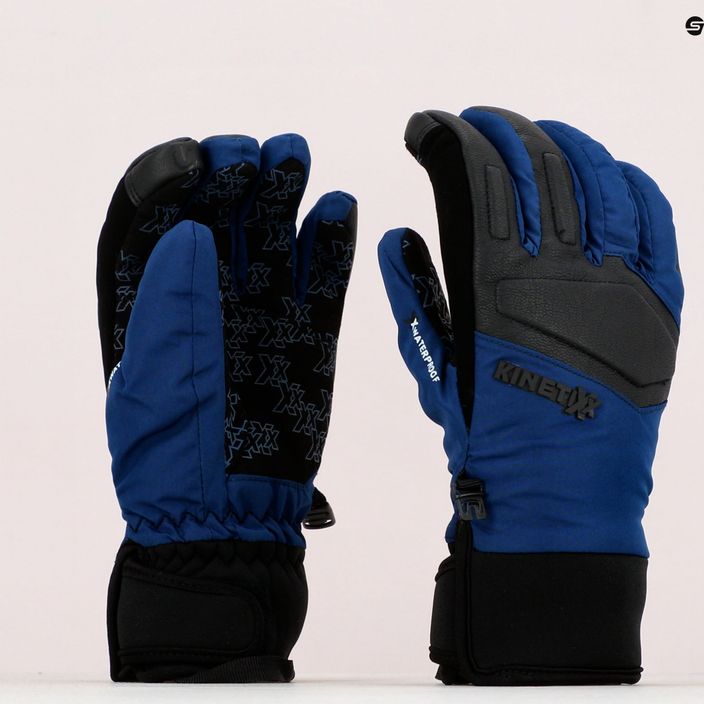 Рукавиці лижні дитячі KinetiXx Billy Ski Alpin блакитно-чорні 7020-601-04 6