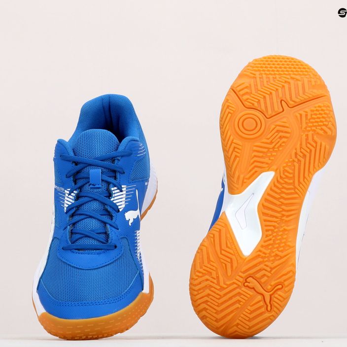 Кросівки волейбольні PUMA Solarflash II блакитно-білі 106882 03 10