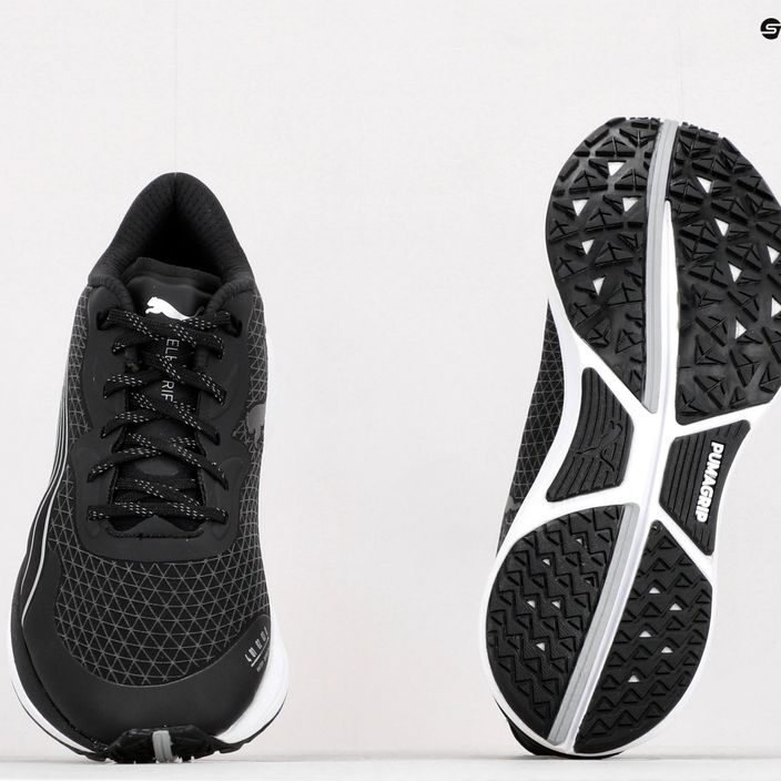 Кросівки для бігу жіночі PUMA Electrify Nitro 2 WTR чорно-сріблясті 376897 01 13