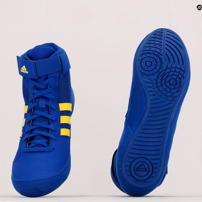 Кросівки боксерські чоловічі adidas Havoc блакитні FV2473 12
