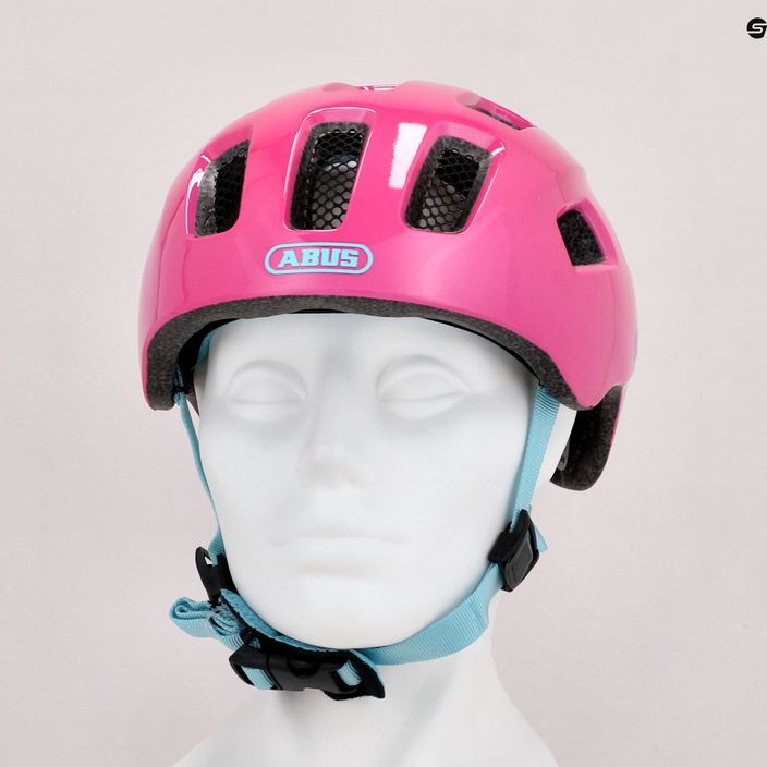 Шолом велосипедний дитячий ABUS Youn-I 2.0 рожевий 40165 9