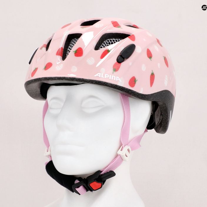 Шолом велосипедний дитячий Alpina Ximo рожевий A9711157 11