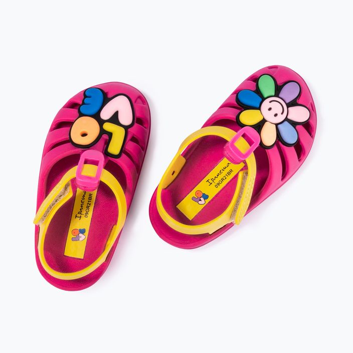 Дитячі сандалі Ipanema Summer IX рожеві/жовті 11