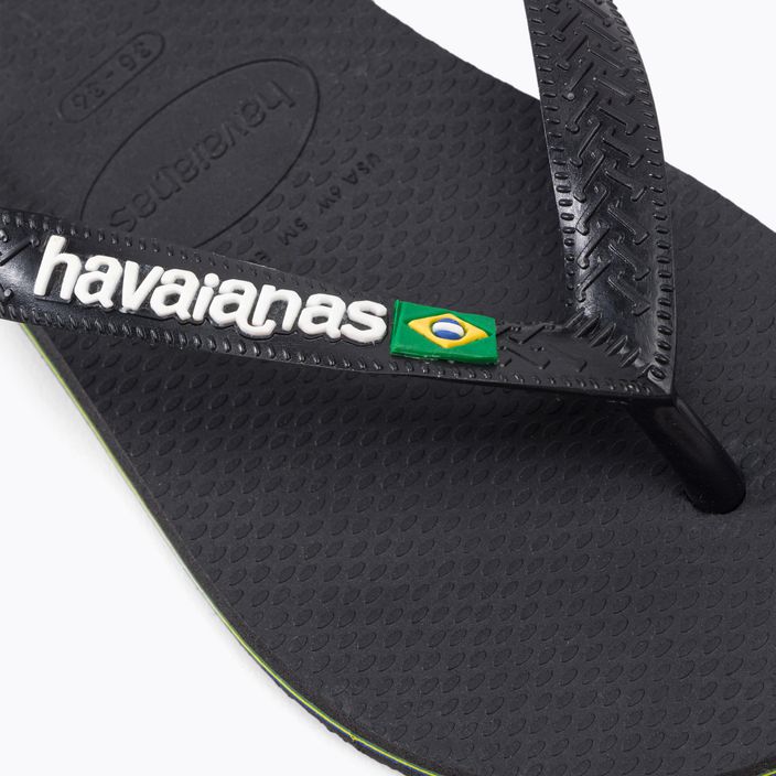 В'єтнамки Havaianas Brasil Logo чорні H4110850 7