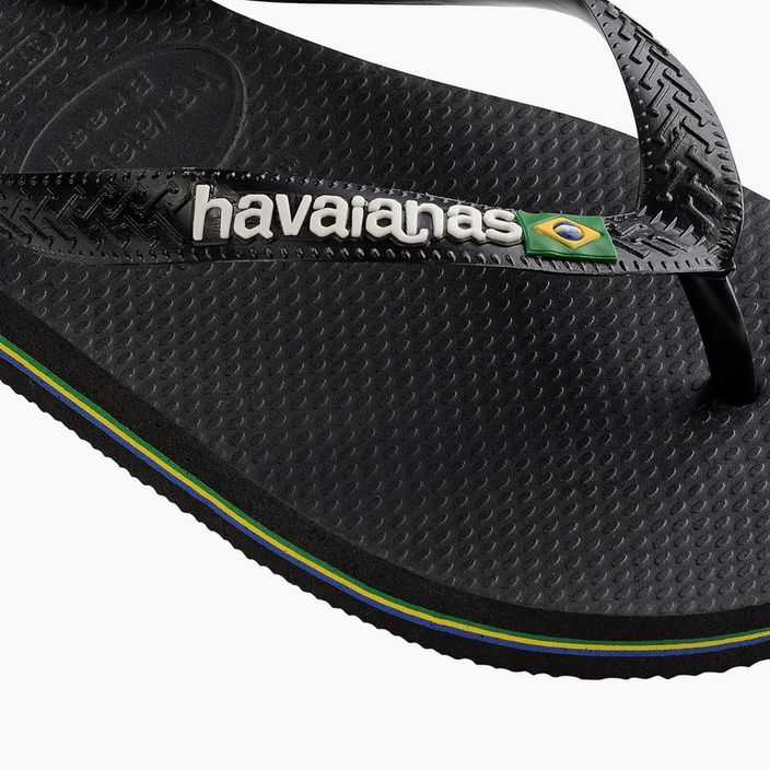 В'єтнамки Havaianas Brasil Logo чорні H4110850 12