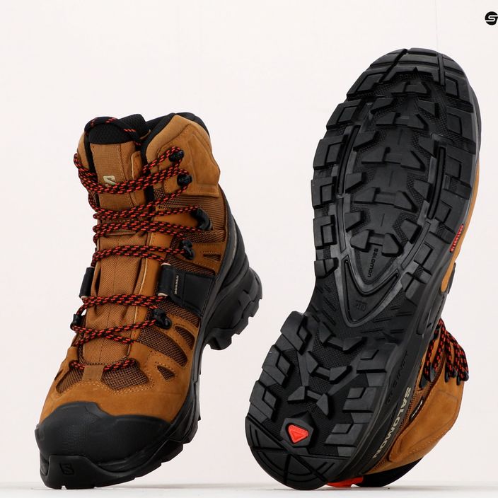 Взуття трекінгове чоловіче Salomon Quest 4 GTX коричневе L47156400 22