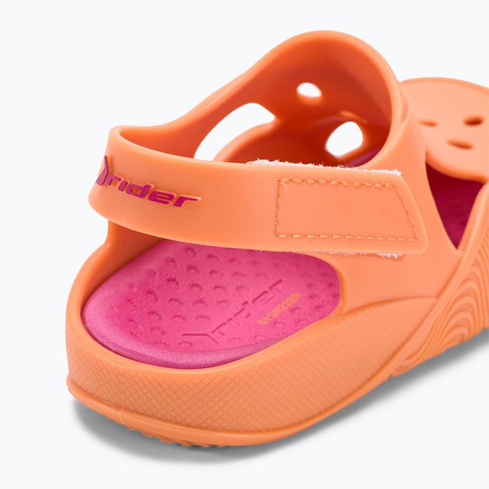 RIDER Comfy Baby оранжево-рожеві босоніжки 8