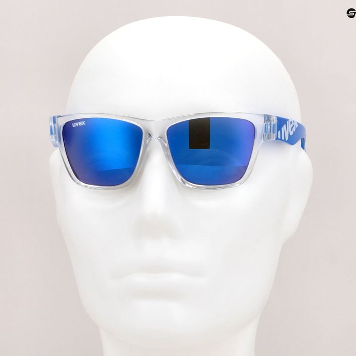 Окуляри сонячні дитячі UVEX Sportstyle 508 clear blue/mirror blue 53/3/895/9416 7