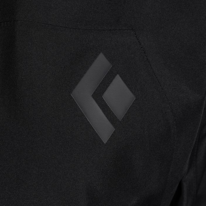 Куртка дощовик жіноча Black Diamond Liquid Point black 3