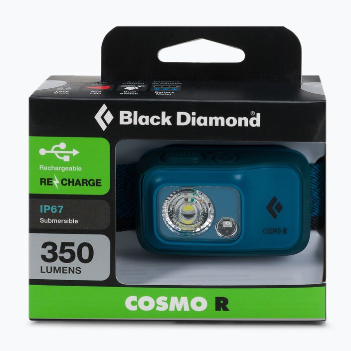 Налобний ліхтарик Black Diamond Cosmo 350-R синій BD6206774004ALL1 2