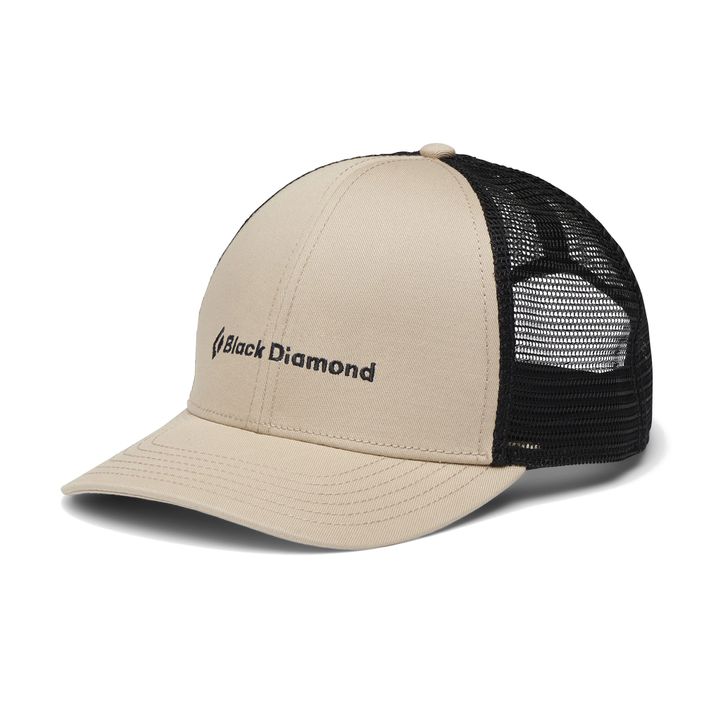 Бейсболка Black Diamond Bd Trucker хакі/чорний/бд з написом 2