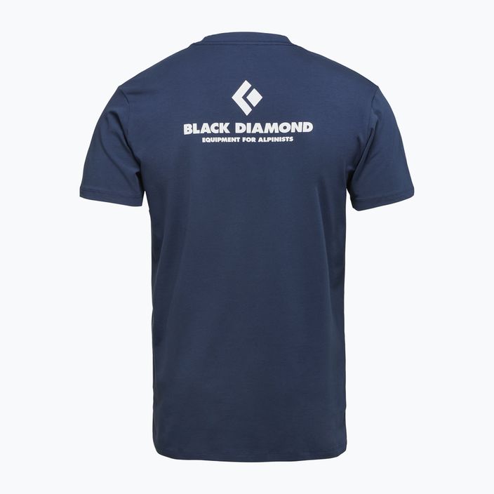 Чоловіча футболка Black Diamond Equipmnt For Alpinist індиго 5