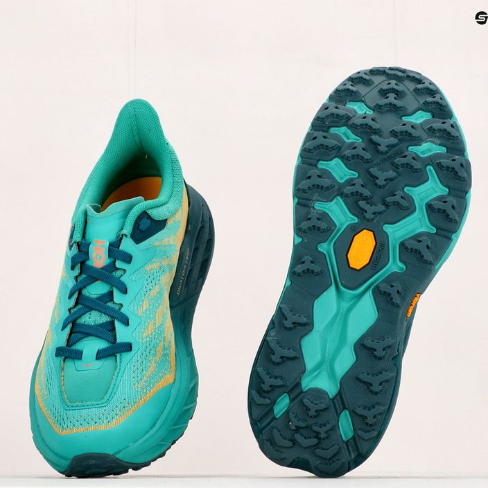 Кросівки для бігу жіночі HOKA Speedgoat 5 зелені 1123158-DTWGR 14