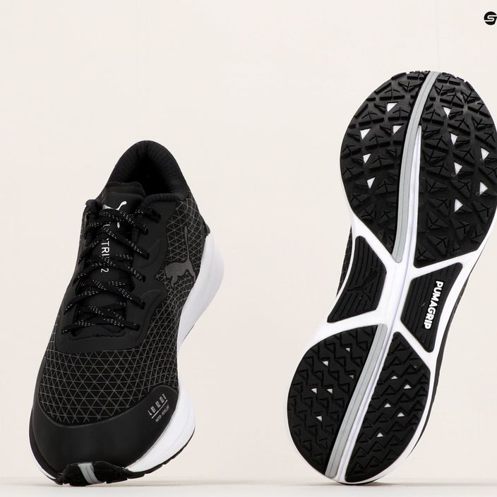 Кросівки для бігу чоловічі PUMA Electrify Nitro 2 WTR чорні 376896 01 14