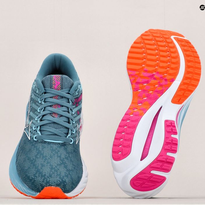 Кросівки для бігу жіночі Mizuno Wave Inspire 19 блакитні J1GD234421 10