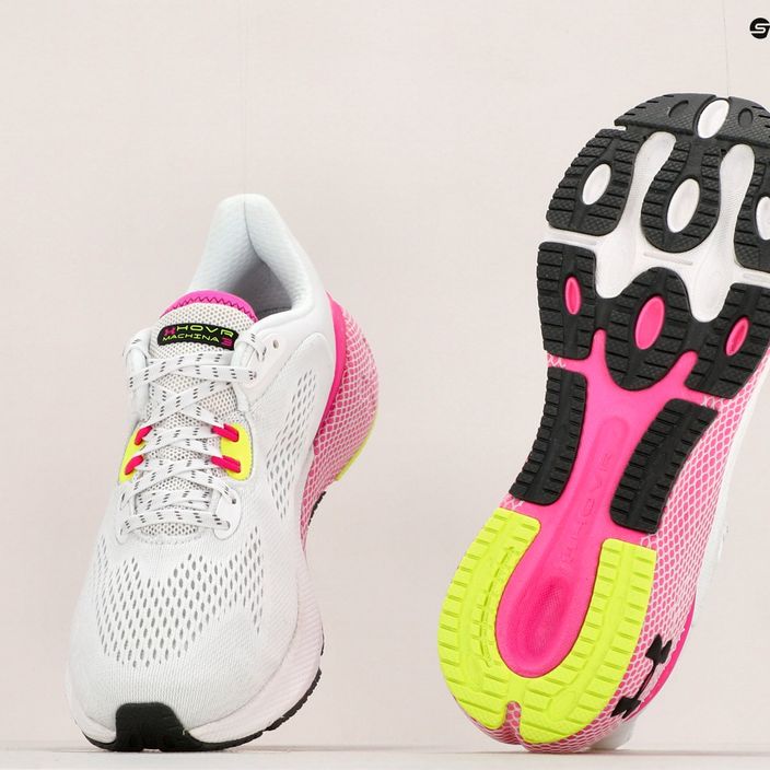 Кросівки для бігу жіночі Under Armour W Hovr Machina 3 біло-рожеві 3024907 15