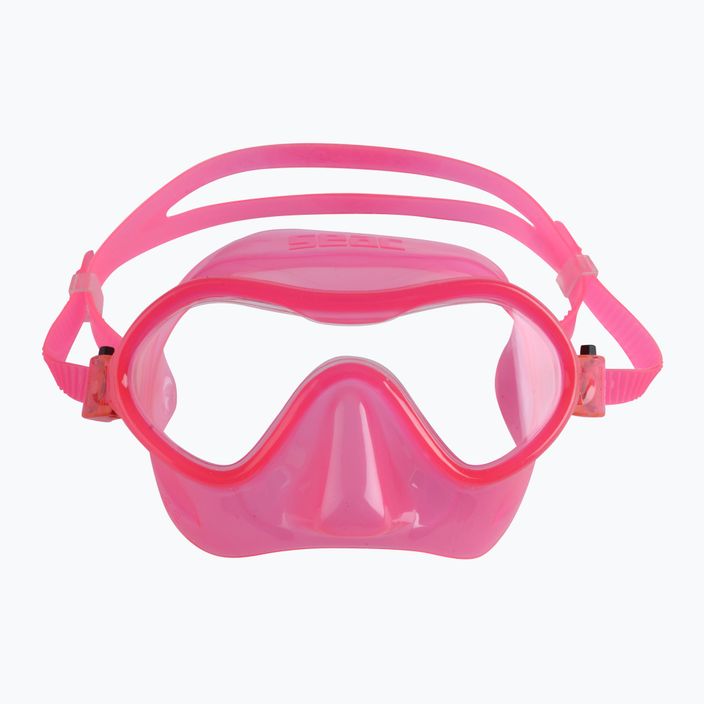 Дитяча маска для підводного плавання SEAC Baia рожева 3